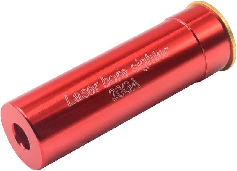 MOSANDON Red Dot Laser Bore Sight, Bore Sight Lase for 20GA/20Gauge Caliber,Laser Boresighter with 2 Sets of Batteries for Hunting - Image 1